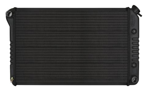 70-81 Camaro Automatic Aluminum Performance Radiator Black Night Rider Series Cold Case Radiators