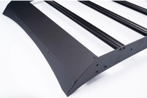 2014-2021 Tundra Crew Max Premium Roof Rack - 52 in Dual Row Combo Beam No Switch Light Kit Cali Raised LED