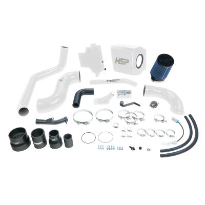 HSP Deluxe No Bridge/Cold Side Bundle Kit For 2007.5-2010 Silverado/Sierra 2500/3500-Flag Red