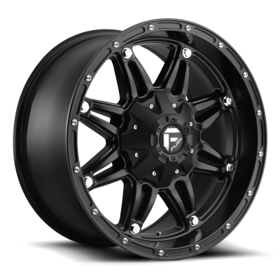 Aluminum Wheels 20X9 Hostage D531 5 On 114.3/5 On 127 Matte Black 78.1 Bore 1 Offset Fuel Off Road Wheels