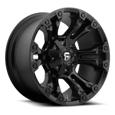 Aluminum Wheels 18X9 Vapor D560 5 On 114.3/5 On 127 Matte Black 78.1 Bore 1 Offset Fuel Off Road Wheels