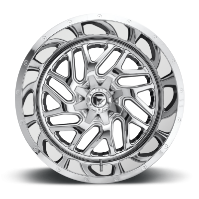 Aluminum Wheels 20X9 Triton D609 5 On 139.7/5 On 150 Chrome Plated 110.1 Bore 1 Offset Mesh Spoke Fuel Off Road Wheels
