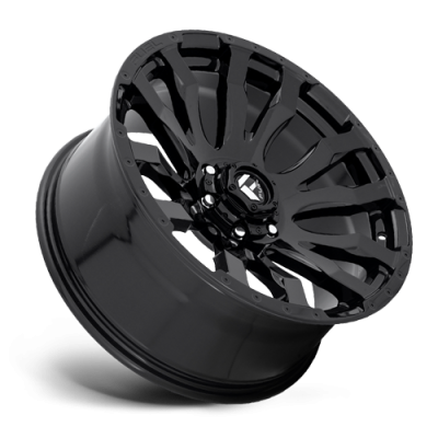Aluminum Wheels 20X10 Blitz D675 5 On 127 Gloss Black 71.5 Bore -18 Offset Multi Spoke Fuel Off Road Wheels