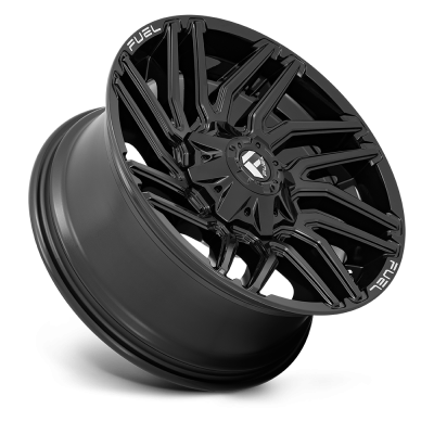 Aluminum Wheels 20X10 Typhoon D776 5 On 114.3/5 On 127 Gloss Black 78 Bore -18 Offset Fuel Off Road Wheels