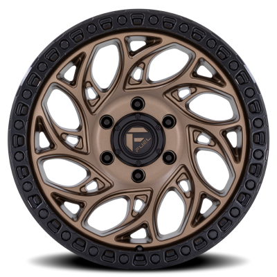 Aluminum Wheels 15X10 Runner OR D841 5 On 114.3 Bronze/Black Ring 72.56 Bore -43 Offset Fuel Off Road Wheels