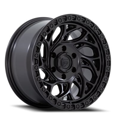Aluminum Wheels 17X9 Runner OR D852 5 On 127 Blackout 71.5 Bore 1 Offset Fuel Off Road Wheels