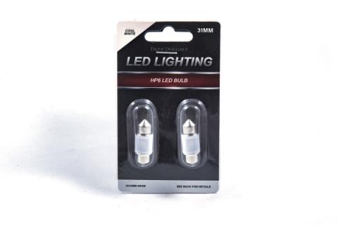 31mm HP6 LED Bulb LED Blue Single Diode Dynamics