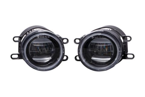 Elite Series Fog Lamps for 2006-2014 Toyota Yaris Pair Cool White 6000K Diode Dynamics