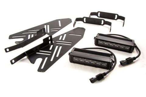 2017-2019 Ford Raptor SS Fog Kit SS 6.0 Inch Amber Driving Diode Dynamics