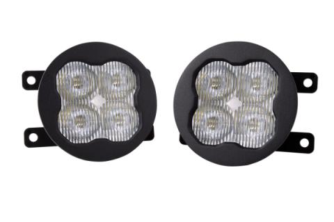 SS3 LED Fog Light Kit for 2005-2007 Ford Freestyle White SAE Fog Pro w/ Backlight Diode Dynamics