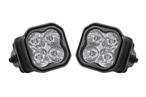 SS3 LED Fog Light Kit for 2015-2020 Ford F-150 Yellow SAE Fog Pro w/ Backlight Diode Dynamics