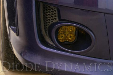 SS3 LED Fog Light Kit for 2008-2009 Subaru Legacy White SAE Fog Sport w/ Backlight Diode Dynamics