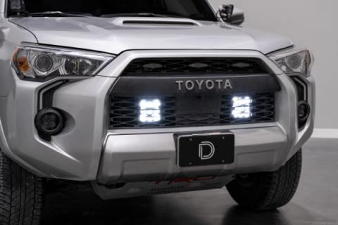 SS5 Stealth Grille LED 4-Pod Kit for 2014-2023 Toyota 4Runner, Sport Yellow Combo Diode Dynamics
