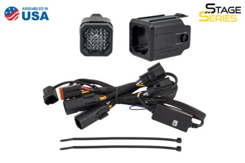 Hitch Mount LED Pod Reverse Kit for GMC Sierra 1500 2019-2023, C1R Diode Dynamics