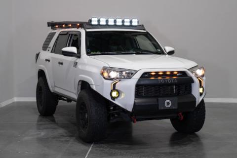 SS5 7-Pod CrossLink Mounting Kit for Prinsu/Sherpa Roof Racks, Pro White Combo Diode Dynamics