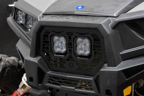 Stage Series LED Grille Kit for 2014-2018 Polaris RZR XP, Sport Yellow Fog Diode Dynamics
