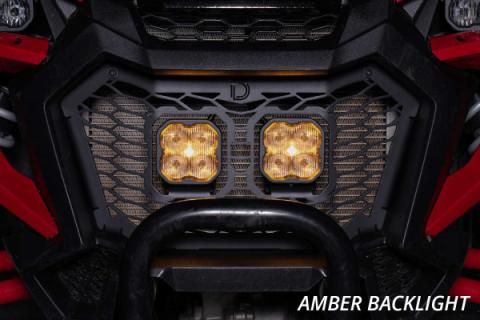 Stage Series LED Grille Kit for 2022-2024 Honda Talon, Sport White Fog