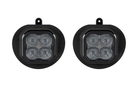 SS3 SAE/DOT Type DR Fog Light Kit Yellow (3000K) Max (38.5 watts) Yellow SAE Fog Diode Dynamics