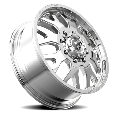 Dually Wheels 24X8.25 FF19D Dually DE19 PO 10 On 225 Polished 170.1 Bore 105 Offset Front Dually Fuel Off Road Wheels