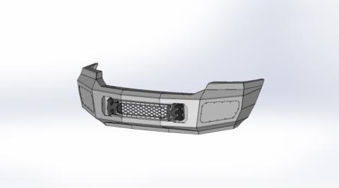 05-07 Ford F-250/F-350 Front Bumper Flog Industries