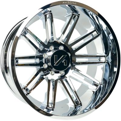 Churchill Off Road Wheels Chrome 22x12 6x5.5 -51 108mm Arkon Off Road