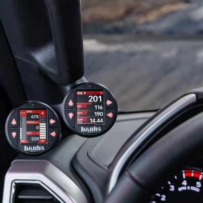 Derringer Tuner with ActiveSafety and Banks iDash 1.8 Super Gauge 11-19 Ford 6.7 Banks Power