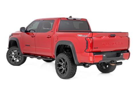 OV2 Running Boards Side Step Bars Crew Cab Toyota Tundra 2WD/4WD (22-26) Rough Country