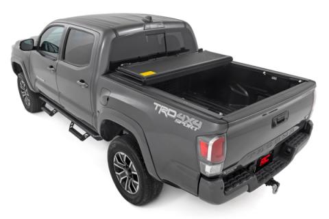 Hard Low Profile Bed Cover 6 Foot Bed Toyota Tacoma 2WD/4WD (2016-2023) Rough Country