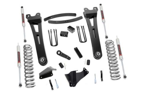 6 Inch Lift Kit Gas Radius Arm M1 Ford F-250/F-350 Super Duty (05-07) Rough Country