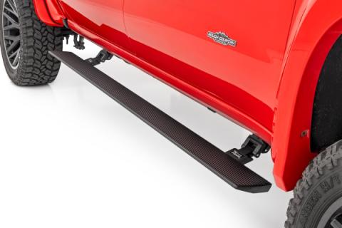 Power Running Boards Dual Electric Motor Double Cab Silverado/Sierra 1500/2500HD/3500HD (19-26) Rough Country