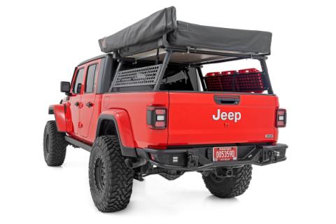 Power Running Boards Dual Electric Motor Jeep Gladiator JT 4WD (20-25) Rough Country