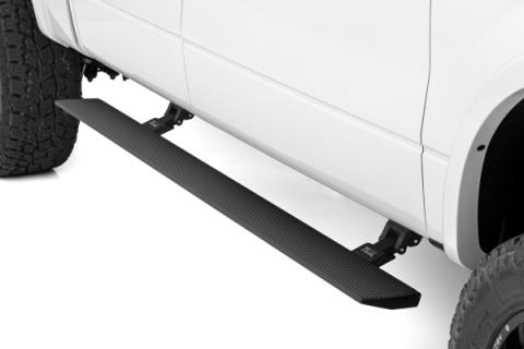 Power Running Boards Dual Electric Motor Crew Cab Ford F-150 (09-14) Rough Country