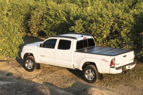 BAKFlip G2 Hard Folding Truck Bed Cover 2016-2023 Toyota Tacoma 5 Foot Bed with Deck Rail System BAK