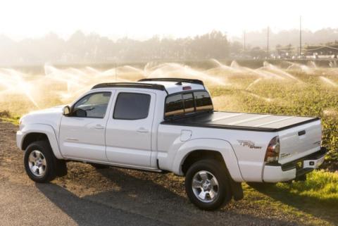BAKFlip G2 Hard Folding Truck Bed Cover 2016-2023 Toyota Tacoma 5 Foot Bed with Deck Rail System BAK