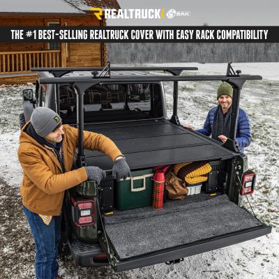 BAKFlip MX4 TS Hard Folding Truck Bed Cover 2015-2020 Ford F-150 5 Foot 7 Inch Bed BAK