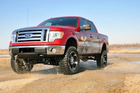 4 Inch Suspension Lift Kit Lifted N3 Struts 09-10 F-150 4WD Rough Country