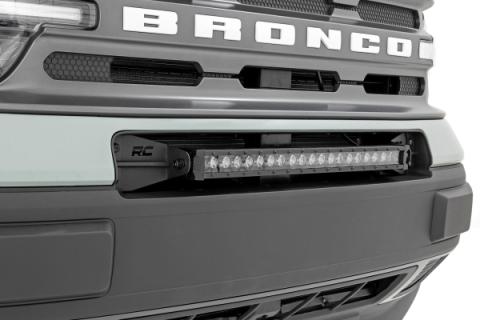 20 Inch CREE LED Light Bar Single Row Black Series Rough Country