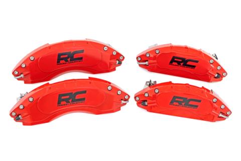 Caliper Cover Red Toyota 4Runner 2WD/4WD 03-UP Rough Country