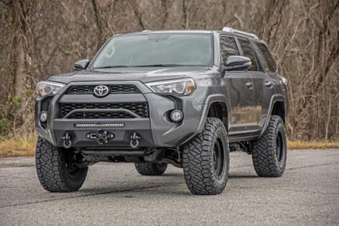 3 Inch Lift Kit Upper Control Arms RR Coils N3 Struts Red Toyota 4Runner (10-24) Rough Country