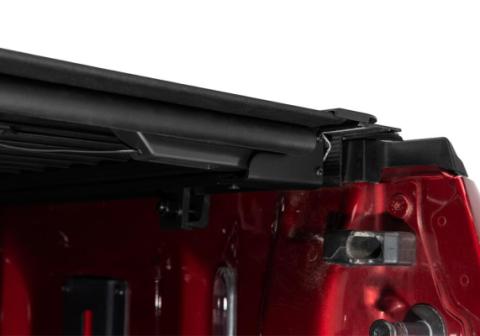 Revolver X4s Hard Rolling Truck Bed Cover 2007-2021 Toyota Tundra 5 Foot 6 Inch Bed with Deck Rail System without Trail Special Edition Storage Boxes BAK