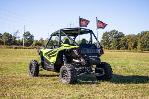Honda LED Whip Light Bed Mount Kit w/LED Whip Lights For 19-21 Talon Rough Country