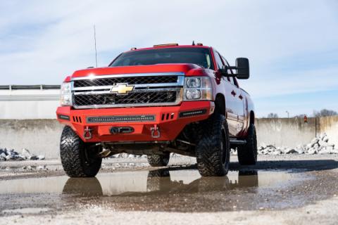 3.5 Inch Knuckle Lift Kit V2 w/ Overloads Silverado/Sierra 2500HD/3500HD (11-19) Rough Country
