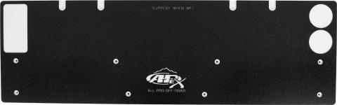 19-23 Jeep Gladiator Overland Tailgate Table Smooth Surface Black/White All Pro Off Road