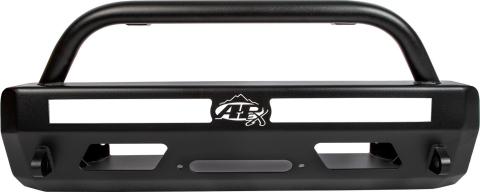 05-11 Toyota Tacoma Low Profile Front Bumper Black Powdercoat Center Hoop All Pro Off Road