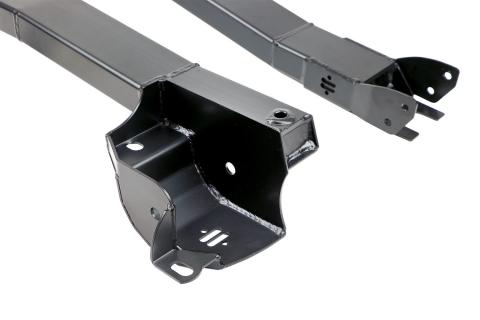 Bolt-On Subframe Connectors For 1967-1969 Gm F-Body Pair Of Connectors Powder Coated Satin Black W/ Hardware Ridetech