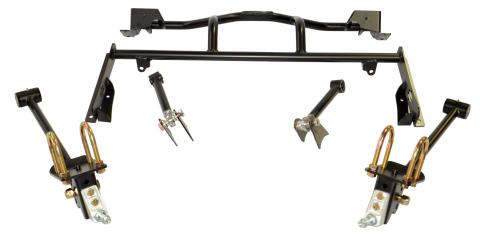 TQ Air Suspension System For 1967-1970 Cougar Front And Rear TQ Shockwaves Upper And Lower Strongarms Bolt-On 4-Link And Front Sway Bar Ridetech