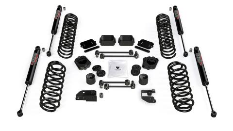 18-Up Wrangler JL 2 Door 3.5 Inch Coil Spring Base Lift Kit & 9550 VSS Twin-Tube Shocks TeraFlex