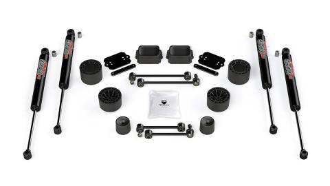 18-Up Wrangler JL 4 Door Rubicon 2.5 Inch Performance Spacer Lift Kit & 9550 VSS Shocks TeraFlex