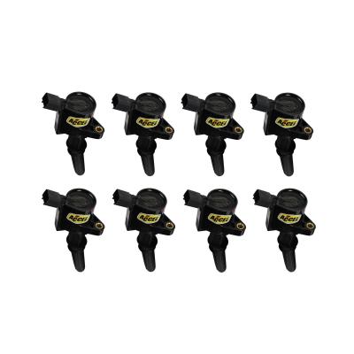 8 Pack Of Ignition Coil-On-Plug Style Ignition Coils Are Direct Plug Replacements For OEM Coils Black ACCEL