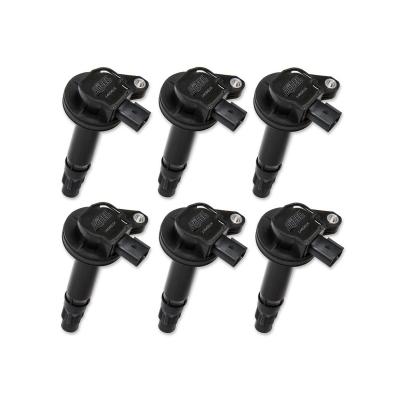 Direct Ignition Coil Kit Supercoil Series 2007-2016 Ford 3.5L/3.7L V6 Black 6-Pack ACCEL